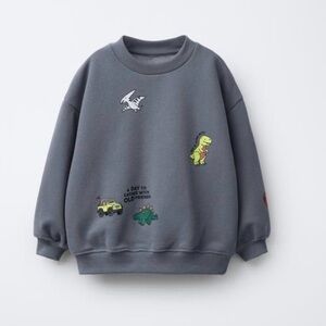 Zara Boys Sweatshirt/Jeans Pants Set(Size 6)